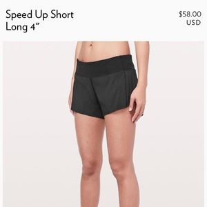 Lululemon Speed Up Short